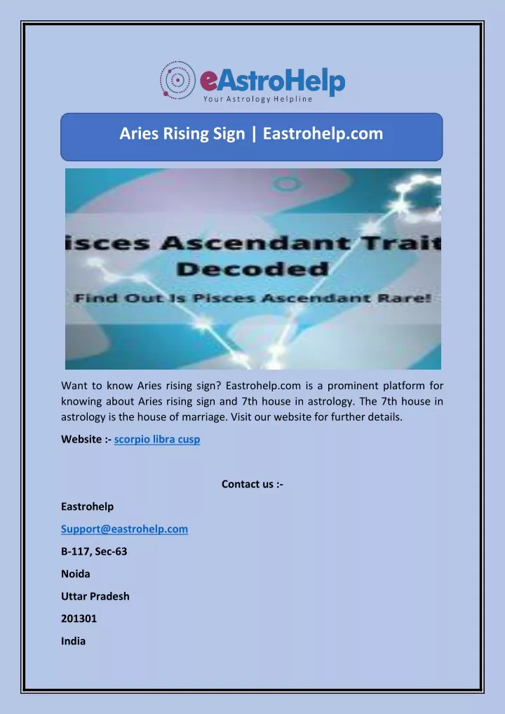 aries rising sign eastrohelp com