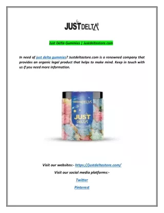 just delta gummies justdeltastore com