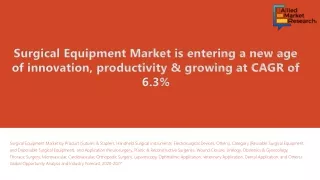 surgical equipment market is entering