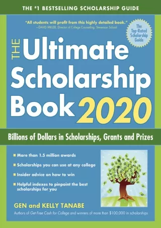 DOWNLOAD The Ultimate Scholarship Book 2020 Billions of Dollars in Scholarships