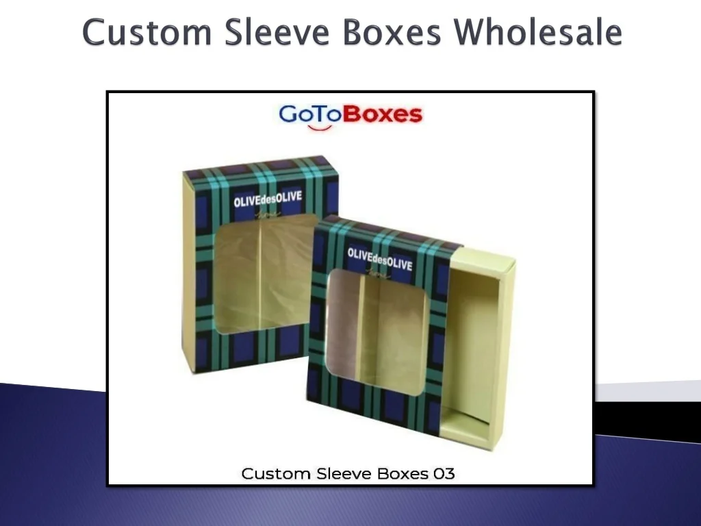 PPT - Custom Sleeve Boxes Wholesale PowerPoint Presentation, free ...