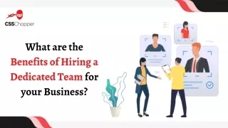 what are the benefits of hiring a dedicated team