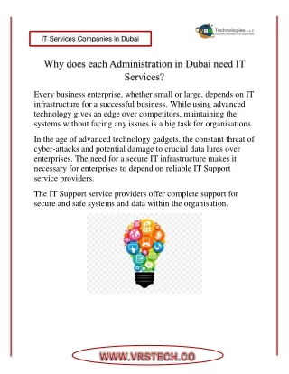 it services companies in dubai