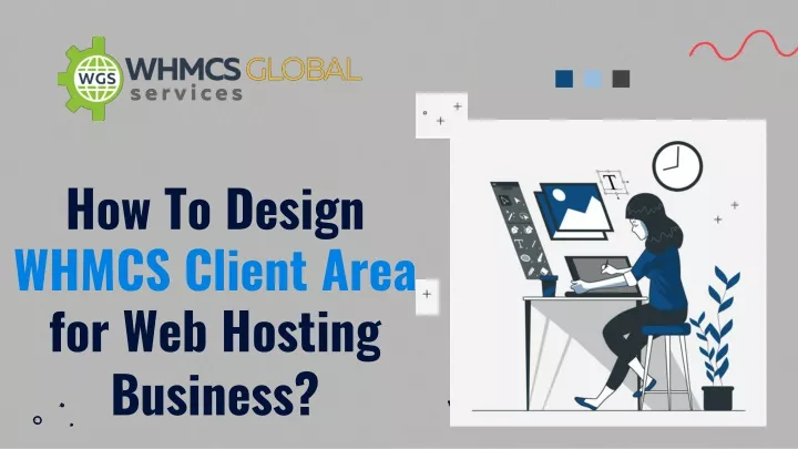 how to design whmcs client area for web hosting business