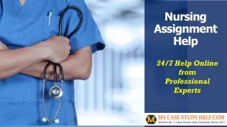 Nursing assignment help | Nursing Case Study Assignment Help