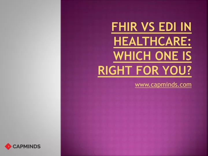 fhir vs edi in healthcare which one is right for you