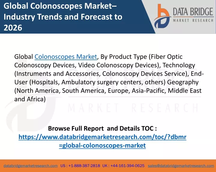 global colonoscopes market industry trends