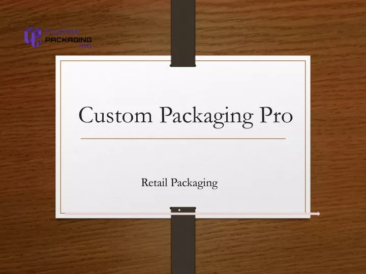 custom packaging pro