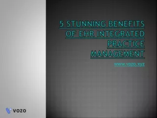 5 Stunning Benefits Of EHR Integrated Practice Management
