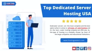 top dedicated server hosting usa