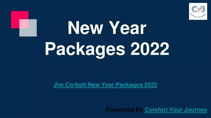 new year packages 2022