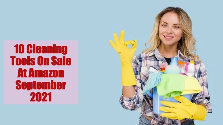 10 cleaning tools on sale at amazon september 2021