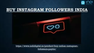 How to buy instagram followers in India