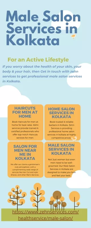 Male Salon Services in Kolkata