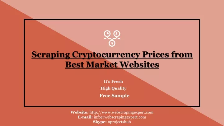 scraping cryptocurrency prices from best market