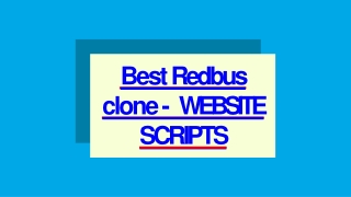 best redbus clone website scripts