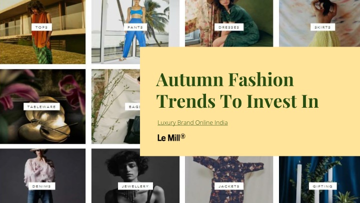 autumn fashion trends to invest in