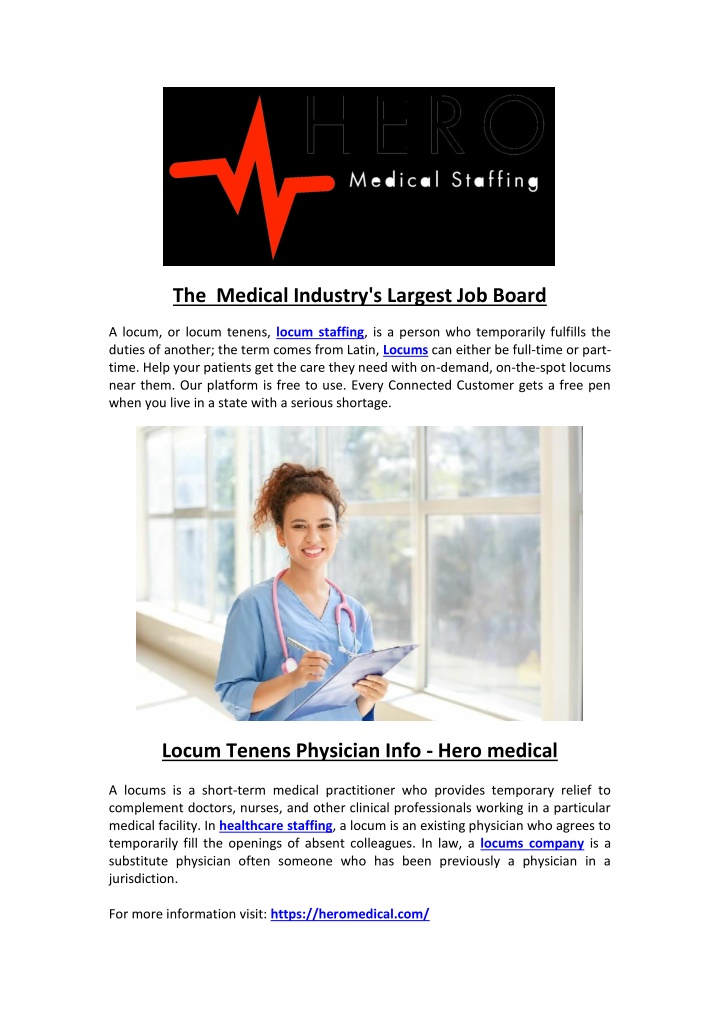 the medical industry s largest job board