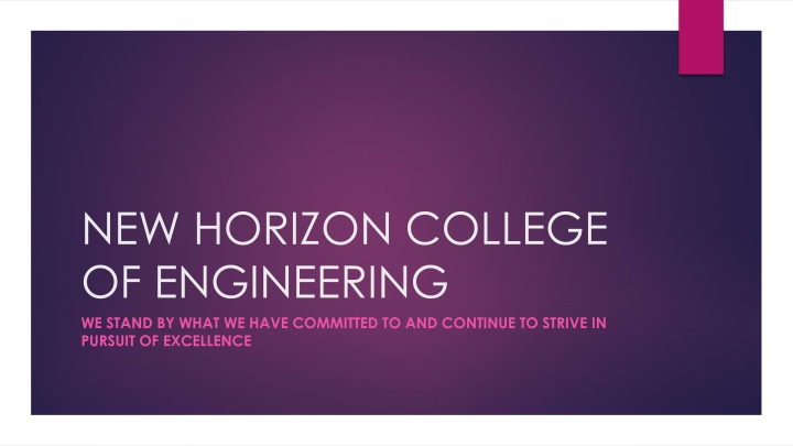new horizon college of engineering