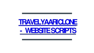 travelyaari clone website scripts