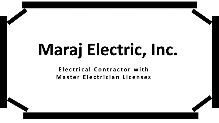 maraj electric inc