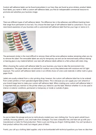 The Best Kept Secrets About transparent label printing