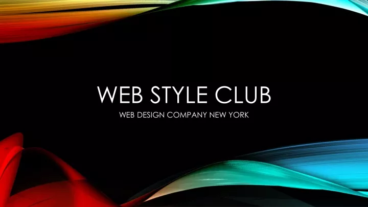 web style club