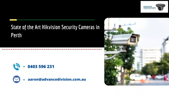state of the art hikvision security cameras