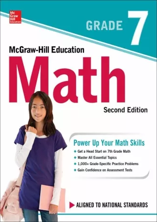 EPUB McGraw Hill Education Math Grade 7 Second Edition