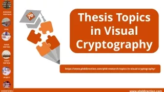 thesis topics in visual cryptography
