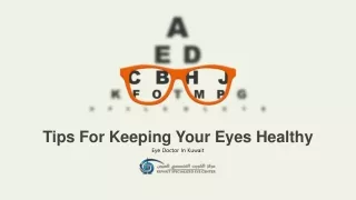 Tips For Keeping Your Eyes Healthy