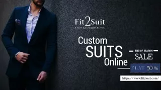 Custom Suits Online