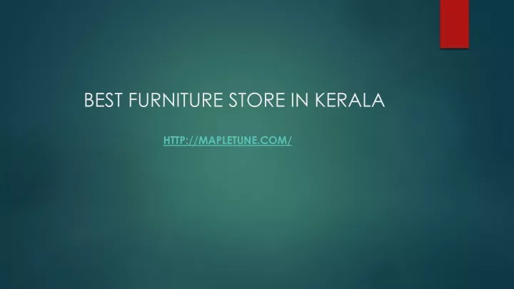 best furniture store in kerala