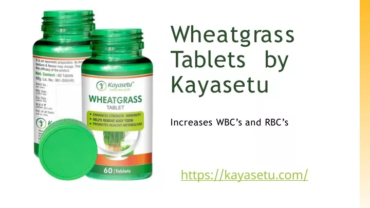 w h e a t g r a s s tablets by kayasetu
