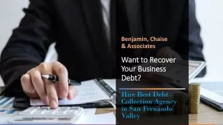 Find the Best Debt Collection Agency in San Fernando Valley to Recover Debts