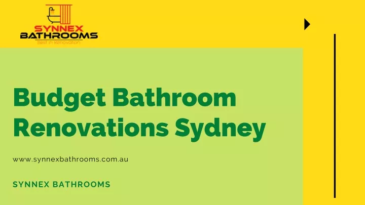 budget bathroom renovations sydney