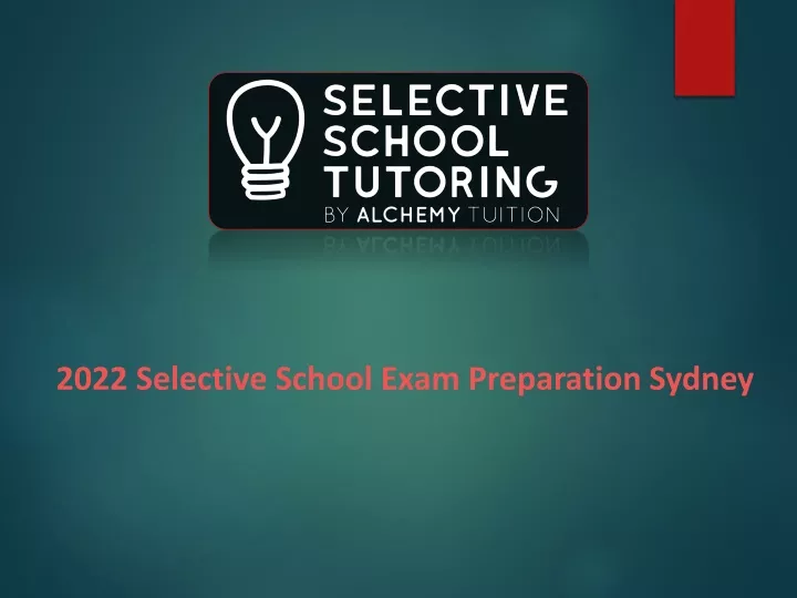 2022 selective school exam preparation sydney