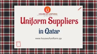 Uniform Suppliers in Qatar