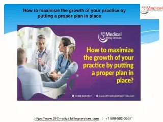 how to maximize the growth of your practice