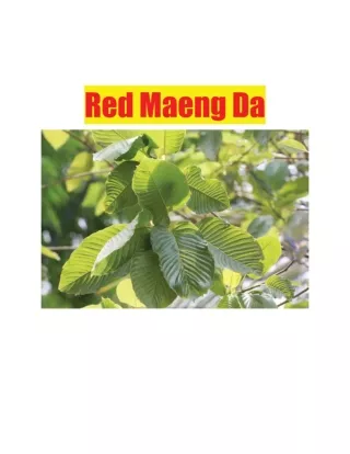 Red Maeng Da