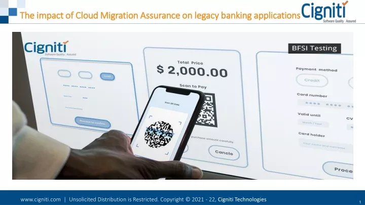 the impact of cloud migration assurance on legacy