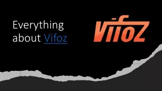 Everything about Vifoz