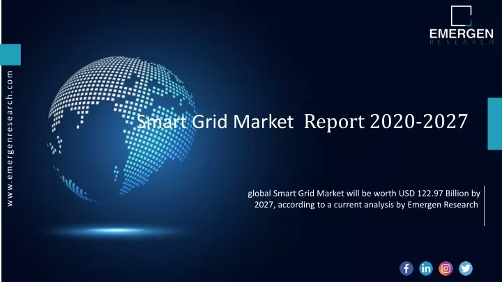 smart grid market report 2020 2027