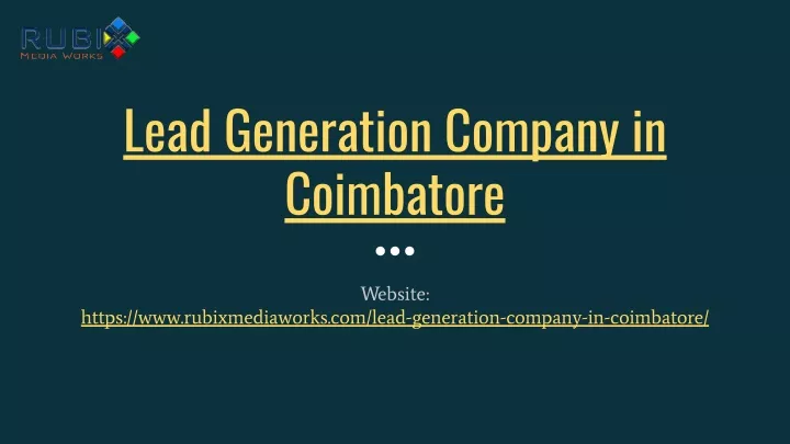 lead generation company in coimbatore