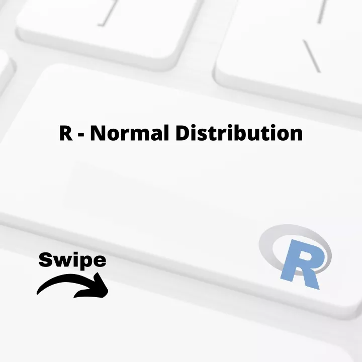 r normal distribution