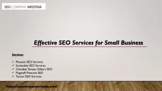 Get Effective SEO Results with SEO Company Arizona