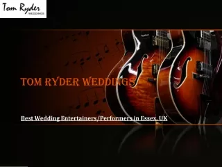 Best Wedding Entertainers in Essex, UK