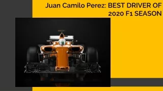 juan camilo perez best driver of 2020 f1 season
