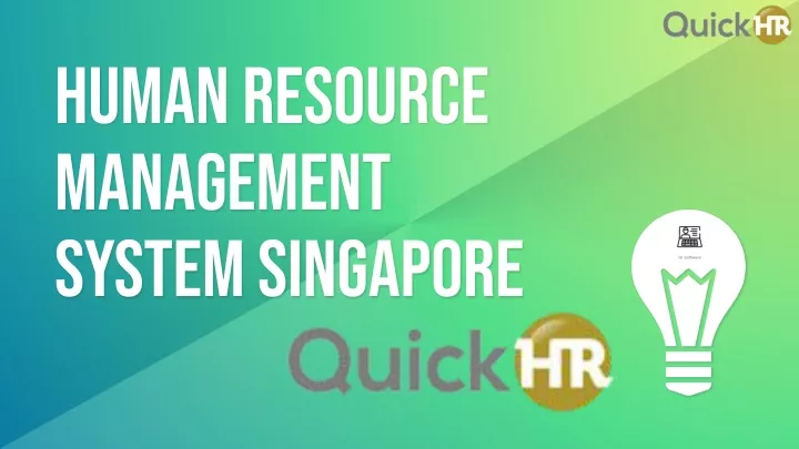 human resource management system singapore