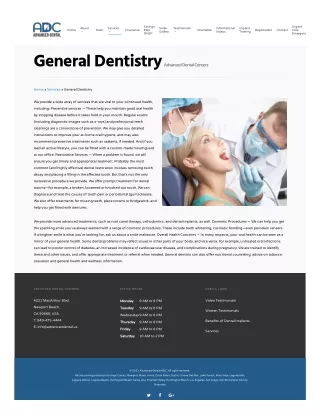 General Dentistry City of Costa Mesa | Veneers Cosmetic Dentistry City of Laguna